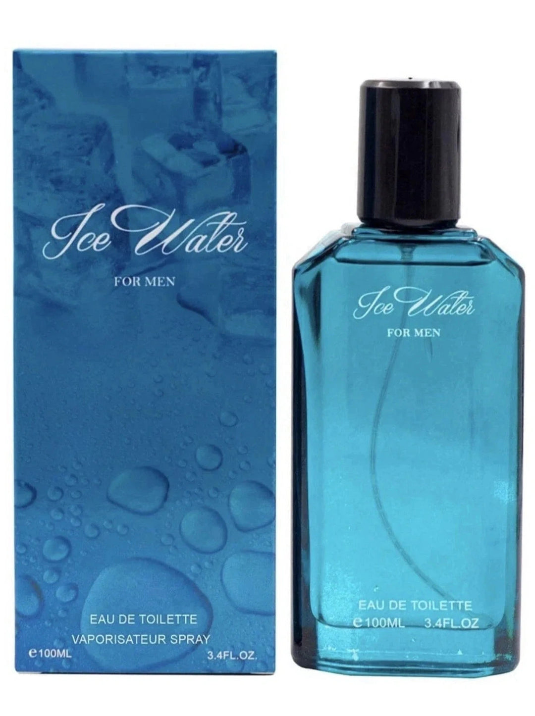 Perfumes for Men 3 Pack Set – Ice Water + Create Waterfalls + Aluvira Sport Cologne | Perfume for Him Gift Set