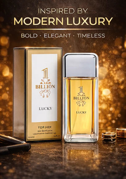 1 Billion Lucky Eau de Parfum for Men - 100 ml Spray