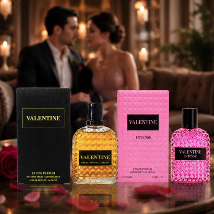 Valentine &amp; Valentine Intense Eau de Parfum Gift Set for Women | 2-Pack Long Lasting Floral Sweet Perfume Collection | Premium Women&
