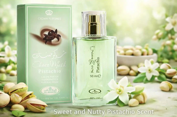 Choco Musk Pistachio Eau De Parfum for Men - 50 ml