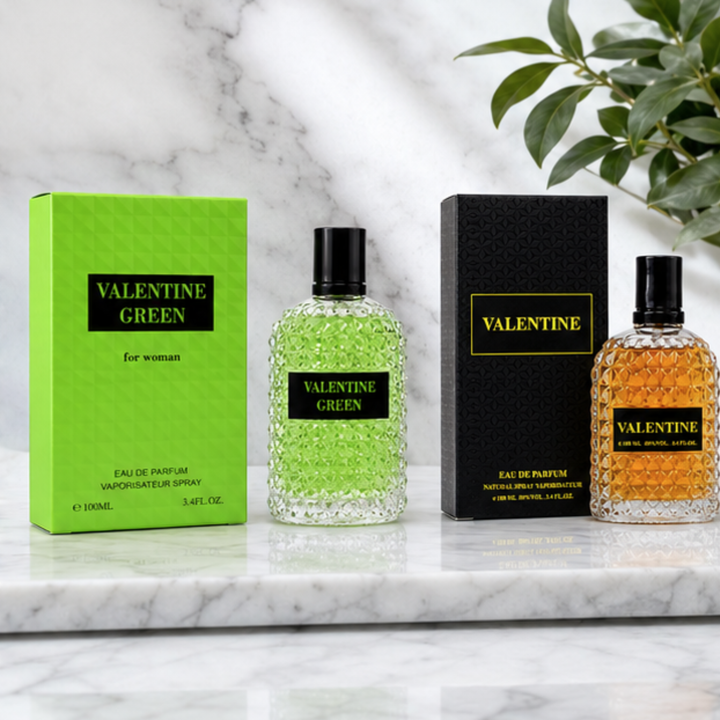 Valentine Green &amp; Valentine Eau de Parfum Gift Set for Women | 2-Pack Long Lasting Floral Fresh &amp; Warm Perfume Collection | Premium Women&