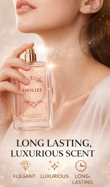 Idolize Eau de Parfum for Women – 3.3 oz / 100 ml Long Lasting Floral Sweet Perfume – Elegant Feminine Fragrance Spray – Luxury Everyday Perfume Gift for Women