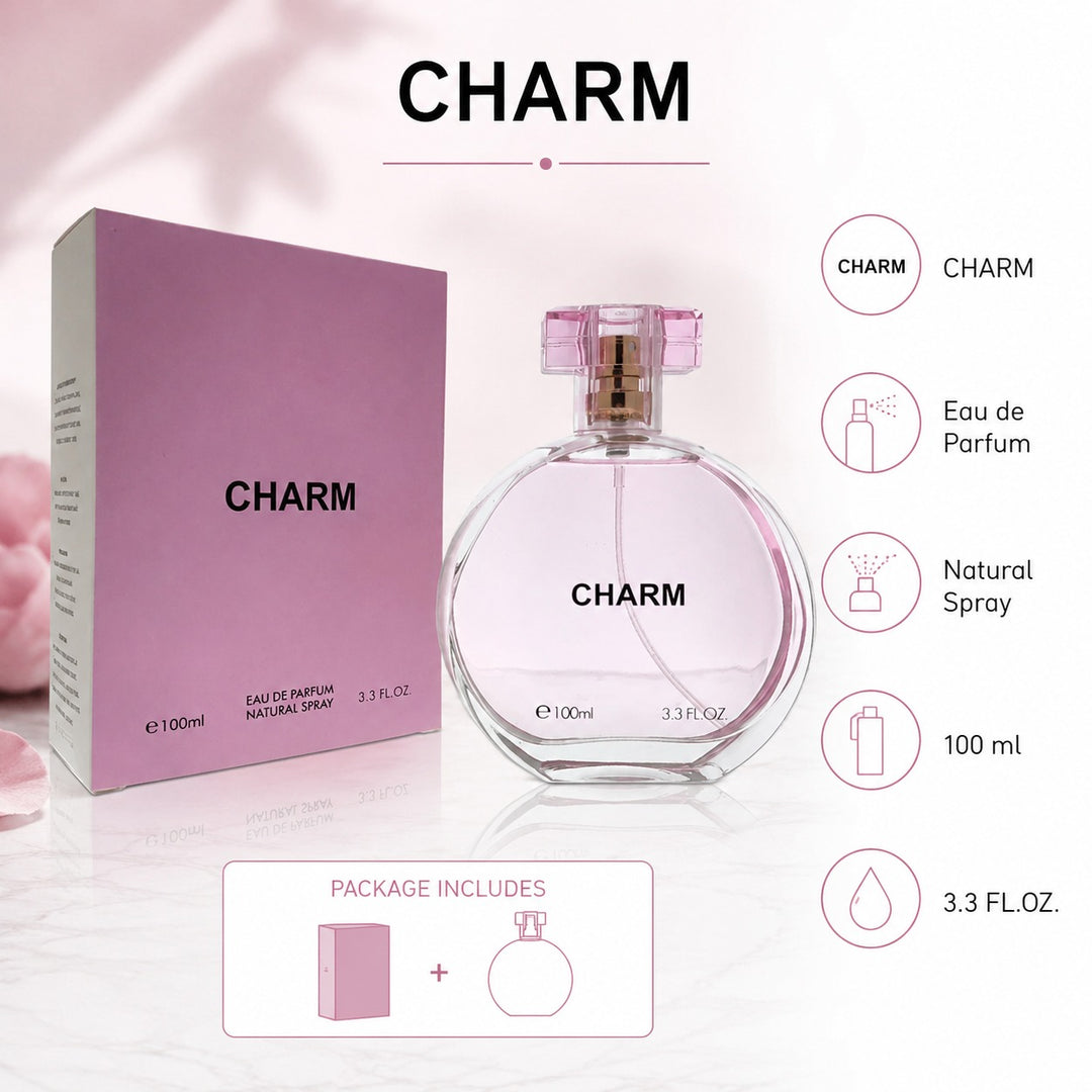 Charm Perfume for Women 3.3 oz EDP | Sweet Fruity Floral Scent