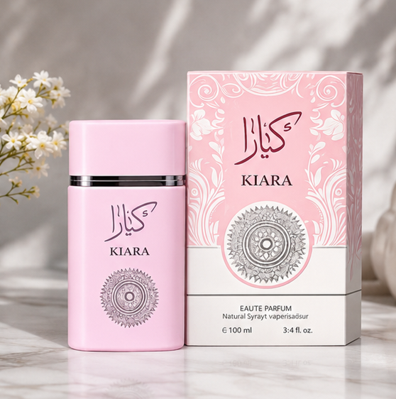 Kiara Fresh Elegance Duo Perfume Gift Set for Women – Mango Punch &amp; Kiara Eau de Parfum Bundle, 2 x 3.4 Fl Oz (100ml) Long Lasting Fruity Floral Luxury Fragrances