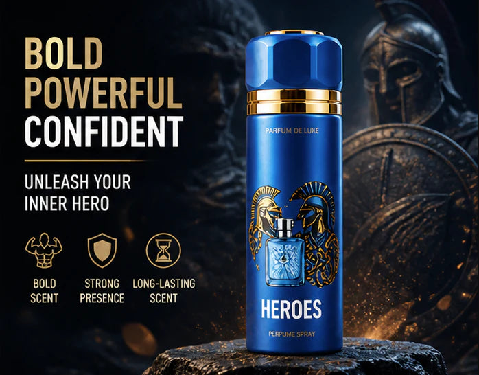 Men’s Perfume Body Spray 2 Pack – Long Lasting Fragrance Set – Fresh Masculine Scents