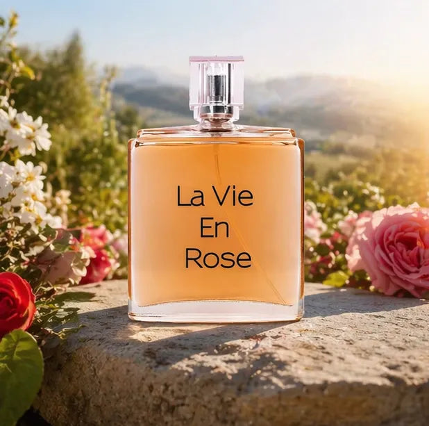 La Vie En Rose Eau de Parfum for Women 100ml (3.4 oz) – Sweet Floral Fruity Perfume – Long Lasting Elegant Feminine Fragrance – Romantic Everyday &amp; Special Occasion Scent