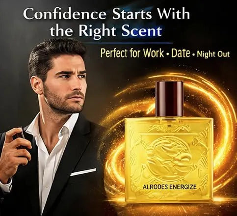 Heroes Energize Cologne for Men – Eau de Toilette Spray 3.0 oz (90 ml) Fresh Citrus Woody Men&