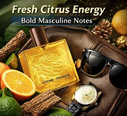 Heroes Energize Cologne for Men – Eau de Toilette Spray 3.0 oz (90 ml) Fresh Citrus Woody Men&