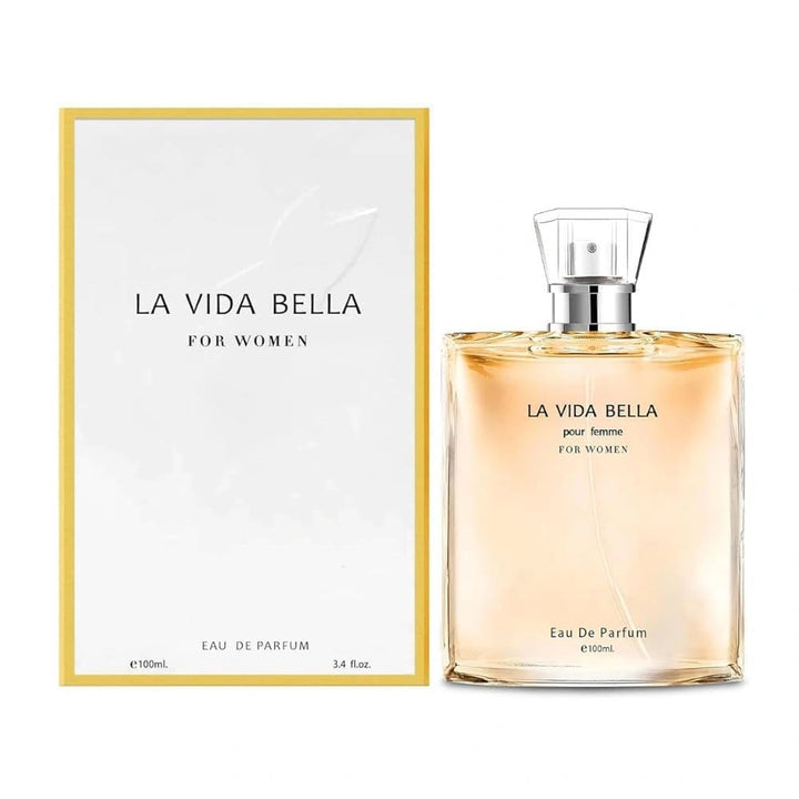 La Vida Bella 3.4 oz EDP for Women | Long-Lasting Sweet Floral