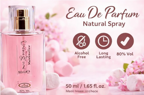 Marshmallow Women’s Cologne – Fresh & Fruity Eau De Toilette with a Hint of Sophistication, Long-Lasting Scent Perfume for Women, Elegant Bottle, 3.4 Fl Oz Fragrance for Refined Occasions