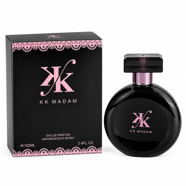 KK Madam Eau de Parfum 3.4 Fl Oz / 100ml – Women’s Perfume Spray, Feminine Fragrance for Everyday & Evening Wear, Full Size EDP