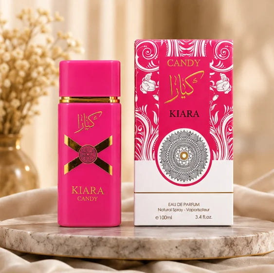 Kiara Blush &amp; Bloom Duo Perfume Gift Set for Women – Candy &amp; Kiara Eau de Parfum Bundle, 2 x 3.4 Fl Oz (100ml) Long Lasting Sweet Floral Fruity Fragrances