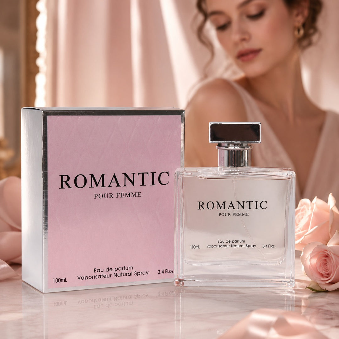 Romantic Pour Femme for Women by Secret Plus 3.4 oz EDP | Soft Floral Scent
