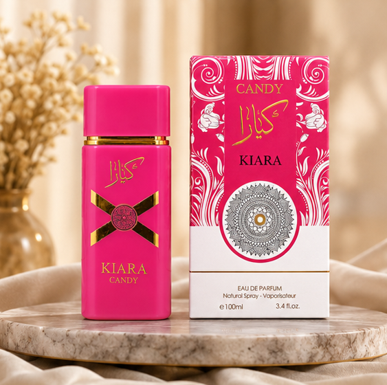 Kiara Blush &amp; Bloom Duo Perfume Gift Set for Women – Candy &amp; Kiara Eau de Parfum Bundle, 2 x 3.4 Fl Oz (100ml) Long Lasting Sweet Floral Fruity Fragrances