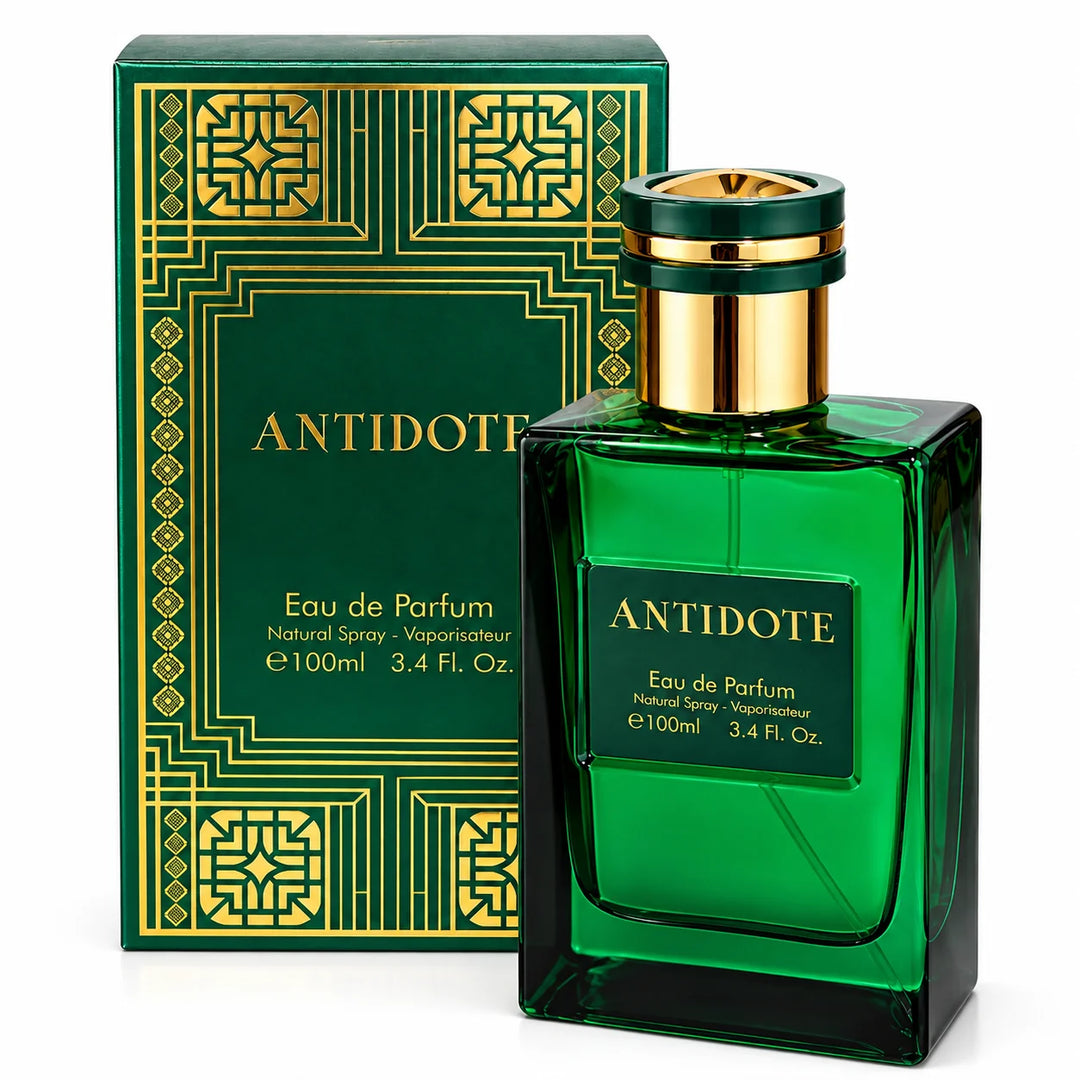Antidote Eau de Parfum 3.4 Fl Oz / 100ml – Men’s Cologne Spray, Masculine Fragrance for Men, Full Size EDP for Everyday &amp; Evening Wear