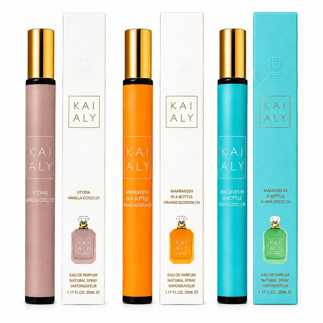 Luxury Escape Collection (3-Pack) – Utopia Vanilla Coco 21, Marrakesh Orange Blossom 24 &amp; Maldives Ylang Coco 20