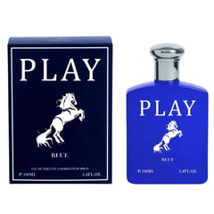 Play Blue – Eau de Parfum Spray – 3.4 oz / 100 ml