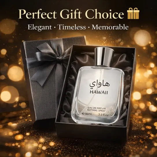 Hawaii Eau de Parfum Spray – 3.0 oz / 90 ml Long Lasting Fresh Citrus Aquatic Fragrance – Clean Unisex Perfume for Men &amp; Women – Everyday Summer Scent Gift