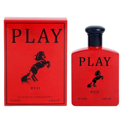 Play Red – Eau de Parfum Spray – 3.4 oz / 100 ml