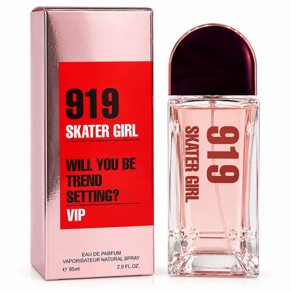 919 Skater Girl Eau de Parfum for Women 85ml / 2.9 Fl Oz – Women’s Perfume Spray, Full Size EDP Fragrance for Everyday, Evening & Special Occasion Wear