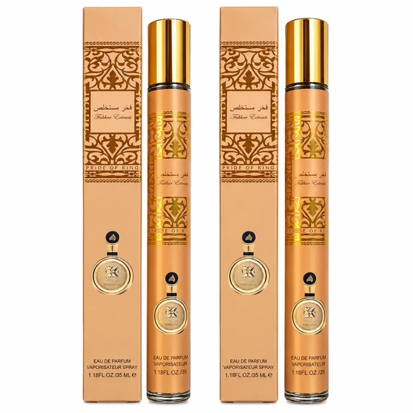 Pride of King Fakhar Unisex Travel Perfume Spray – 2 Pack