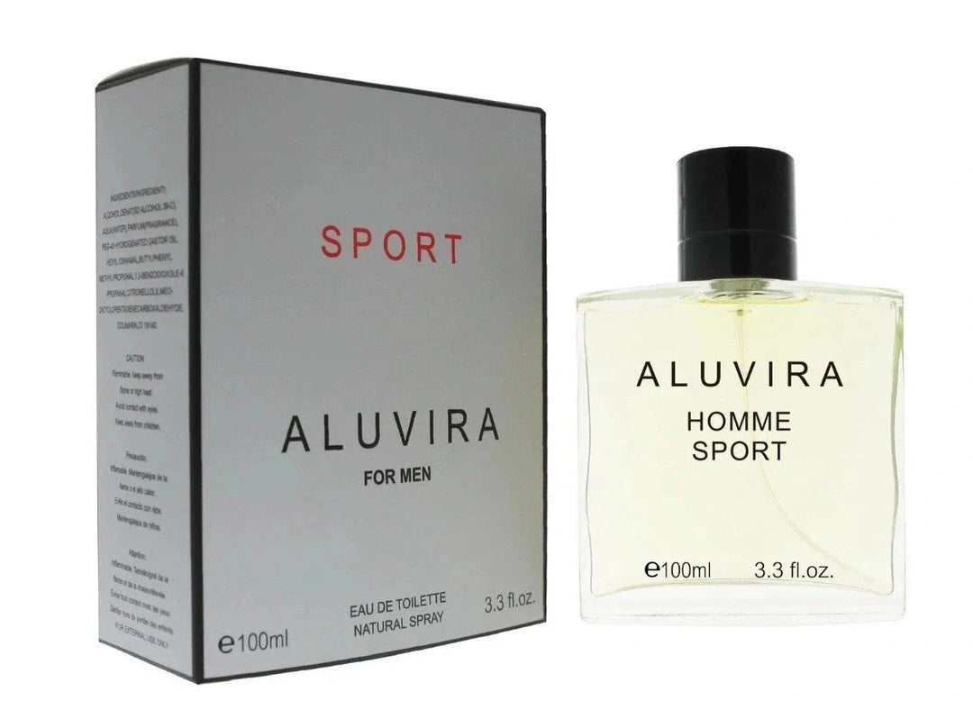 Perfumes for Men 3 Pack Set – Ice Water + Create Waterfalls + Aluvira Sport Cologne | Perfume for Him Gift Set