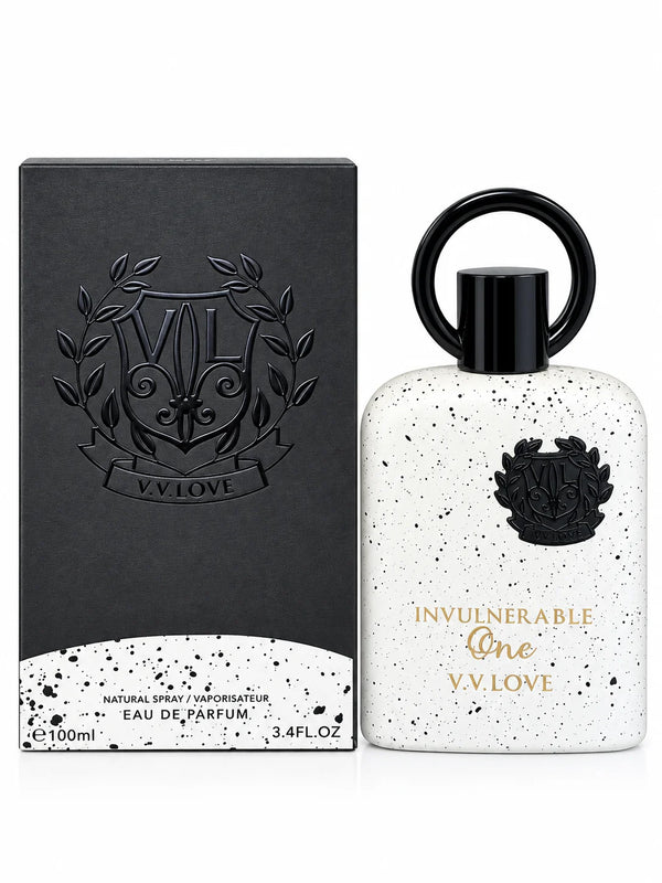 Invulnerable One Eau de Parfum 100ml / 3.4 Fl Oz – Full Size EDP Fragrance Spray, Bold Sophisticated Scent for Everyday, Evening & Special Occasion Wear