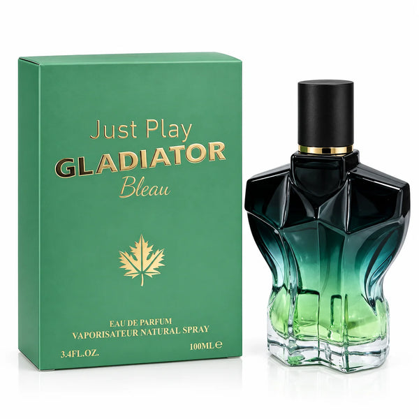 Just Play Gladiator Bloom Eau de Parfum for Men 100ml / 3.4 Fl Oz – Men’s Cologne Spray, Full Size Masculine Fragrance for Everyday & Evening Wear