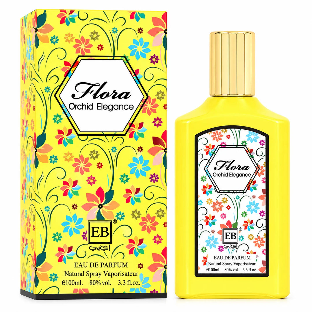 Flora Orchid Elegance Eau de Parfum for Women 100ml - Floral Perfume