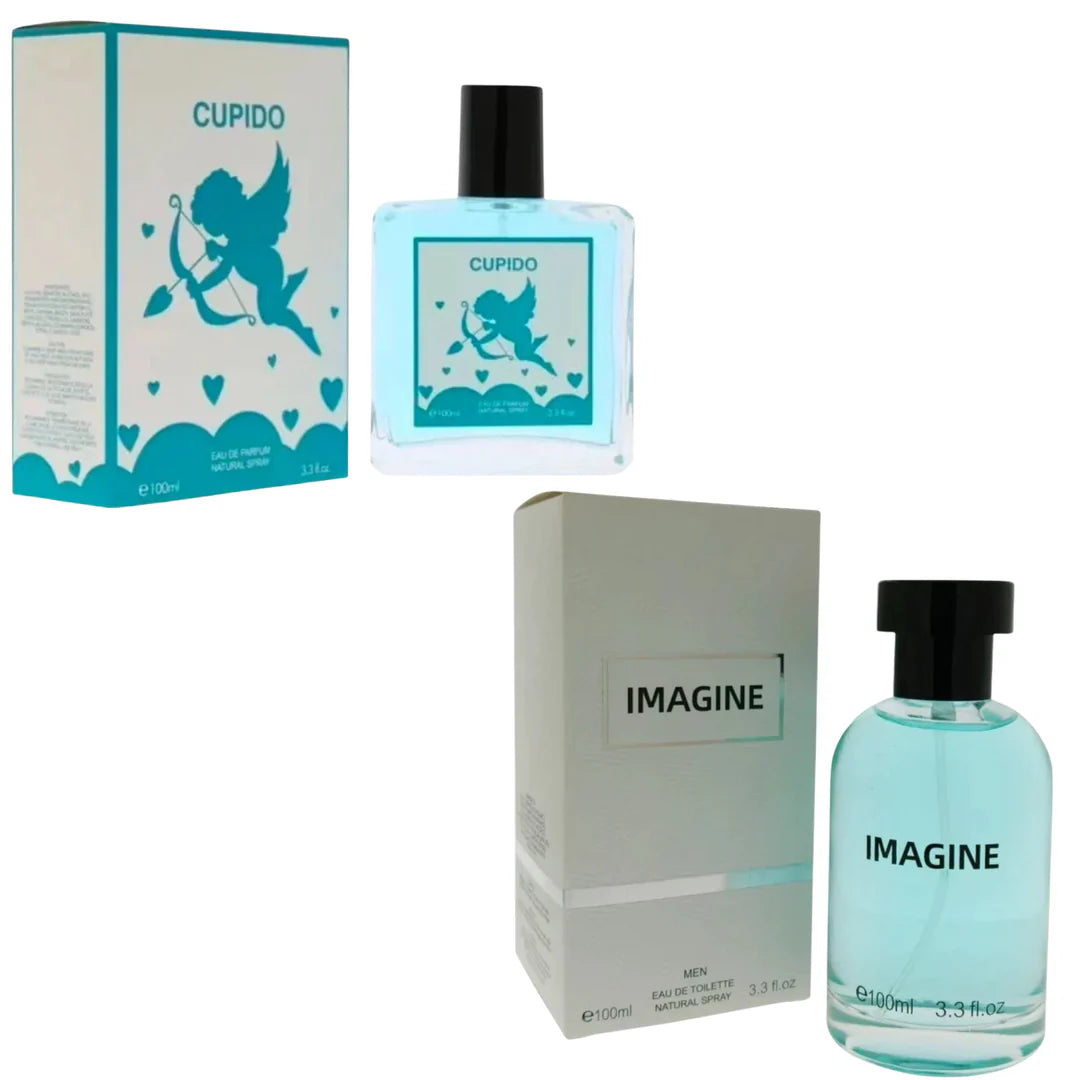 Royal Fragrance Men’s Cologne 2 Pack Set – Cupido + Imagine – Fresh Modern Masculine Scent – Gift Set