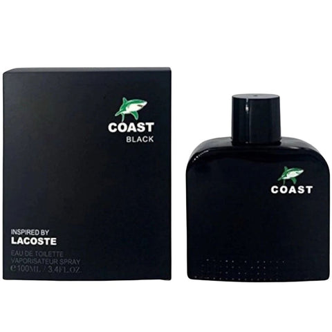 Coast Black – Eau de Parfum Spray – 3.4 oz / 100 ml