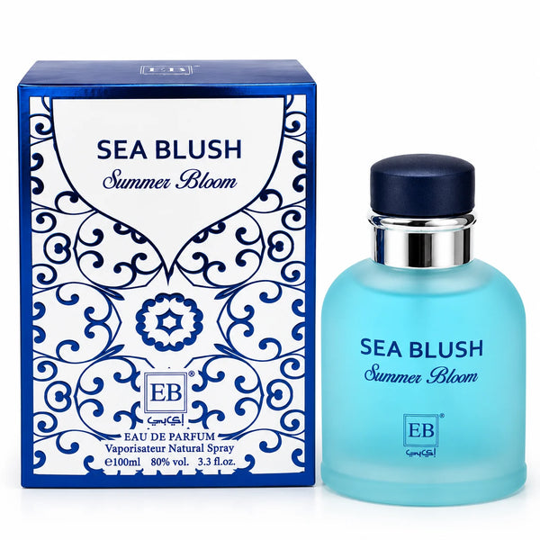 Sea Blush Summer Bloom Eau de Parfum 3.3 Fl Oz / 100ml – Unisex Perfume Spray, Fresh Everyday Fragrance for Men and Women, Full Size EDP