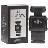 AI ROBOTA BLACK EDP for Men – 3.4 Fl Oz Woody Aromatic