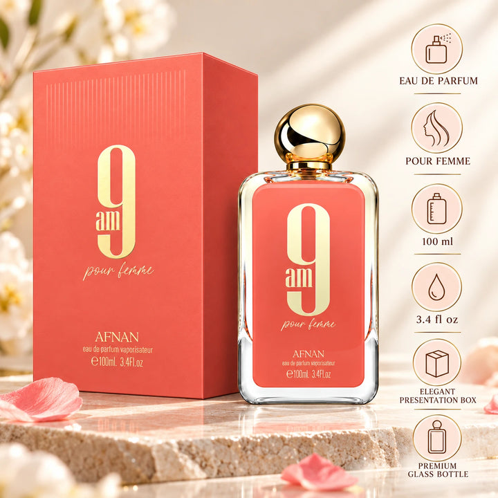 Afnan 9 AM Pour Femme