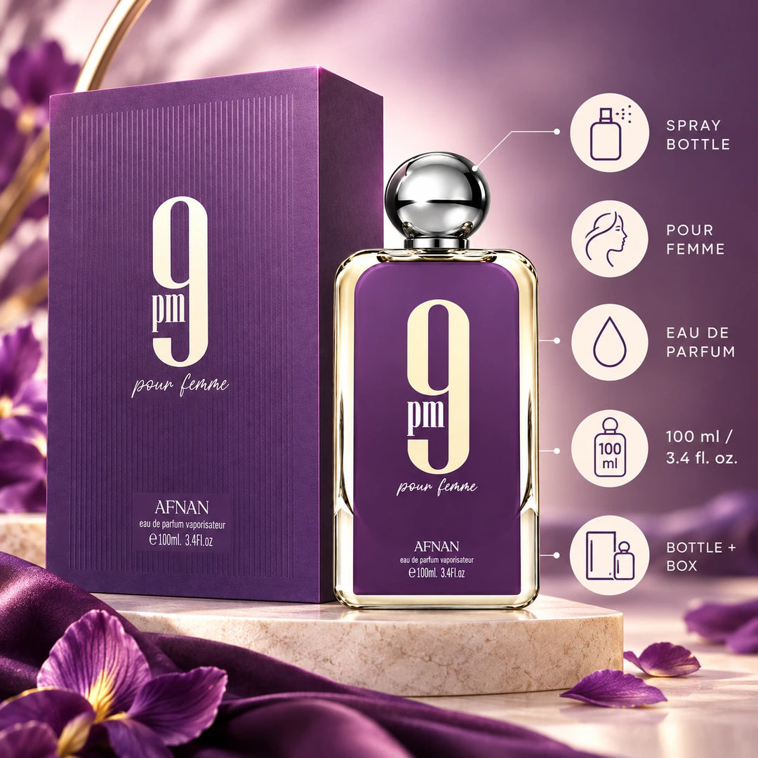 Afnan 9 PM Pour Femme