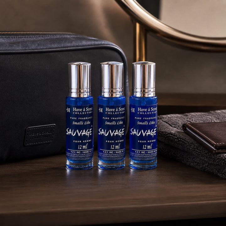 Savaged Roll on Perfume Oil for Men- 12 Ml - 3 Pack - Scentblooms