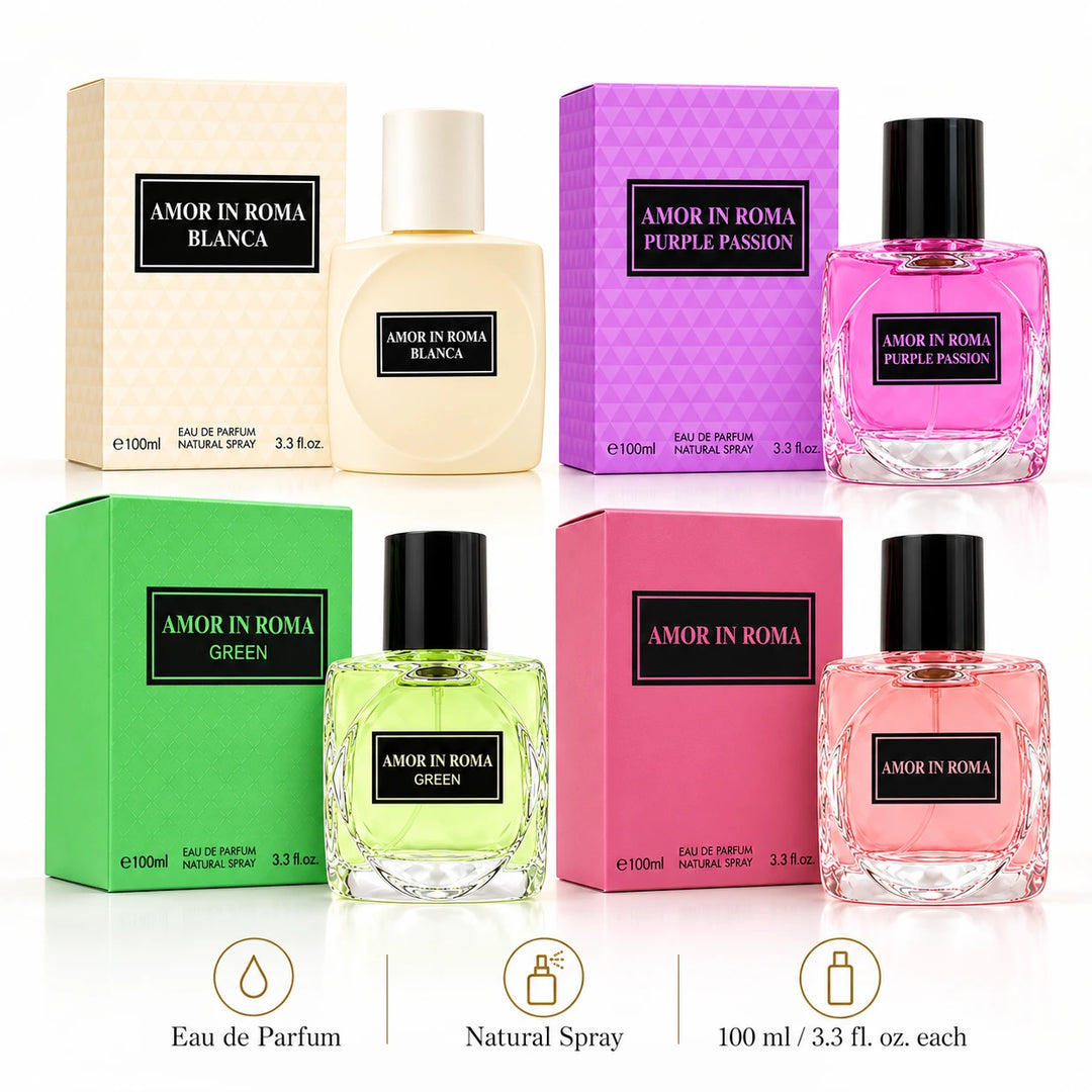 Amor In Roma 4 Pc Set