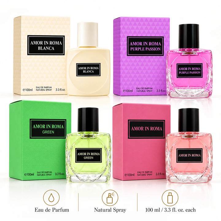 Amor In Roma 4 Pc Set