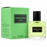 Amor in Roma Green 3.3 oz Eau de Parfum for Women | Fresh Floral Citrus