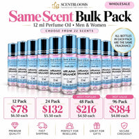 12 ml Perfume Oil – Same Scent Bulk Pack (Men & Women)