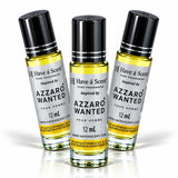 Azurro Wanted Roll on Perfume Oil For Men - 12 ml - 3 Pack - Scentblooms