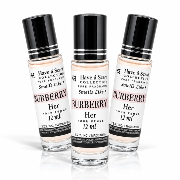 BB-HER Roll on Perfume Oil For Women - 12 ml - 3 Pack - Scentblooms