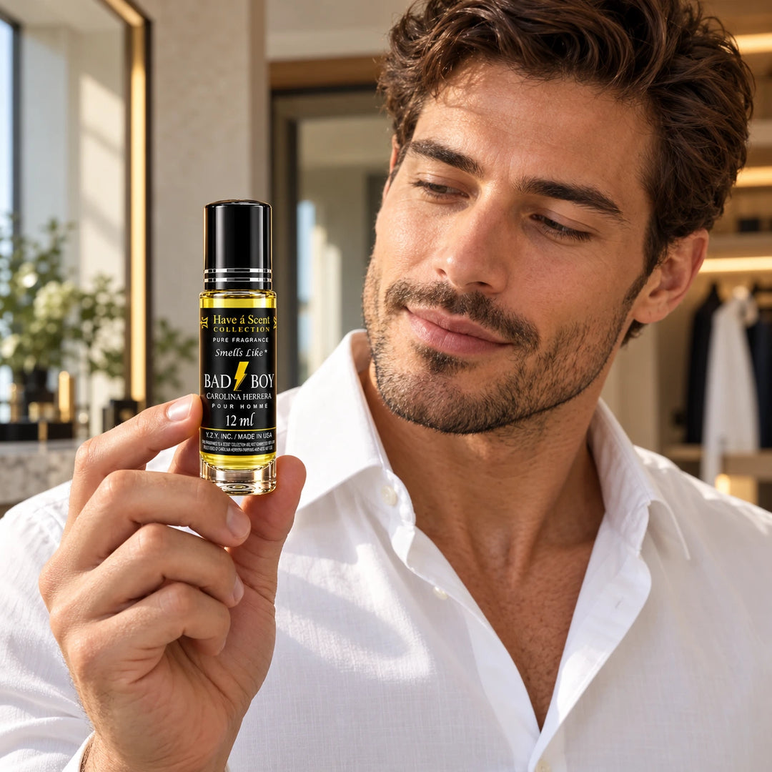 Bad-Boys Perfume Oil for Men 12ml | Roll On