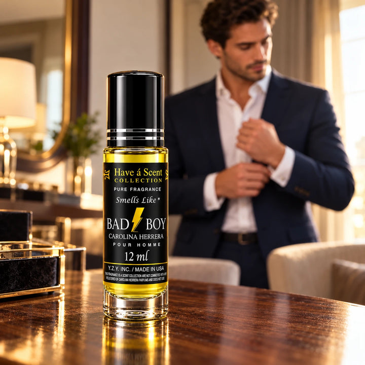 Bad-Boys Perfume Oil for Men 12ml | Roll On