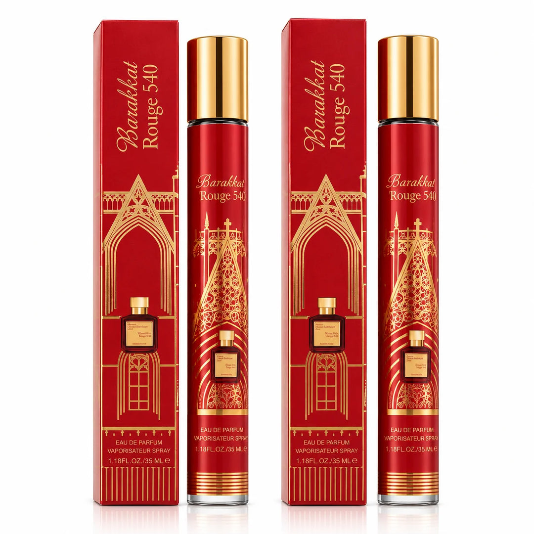 Barakkat Rouge 540 Women’s Travel Perfume Spray – 2 Pack