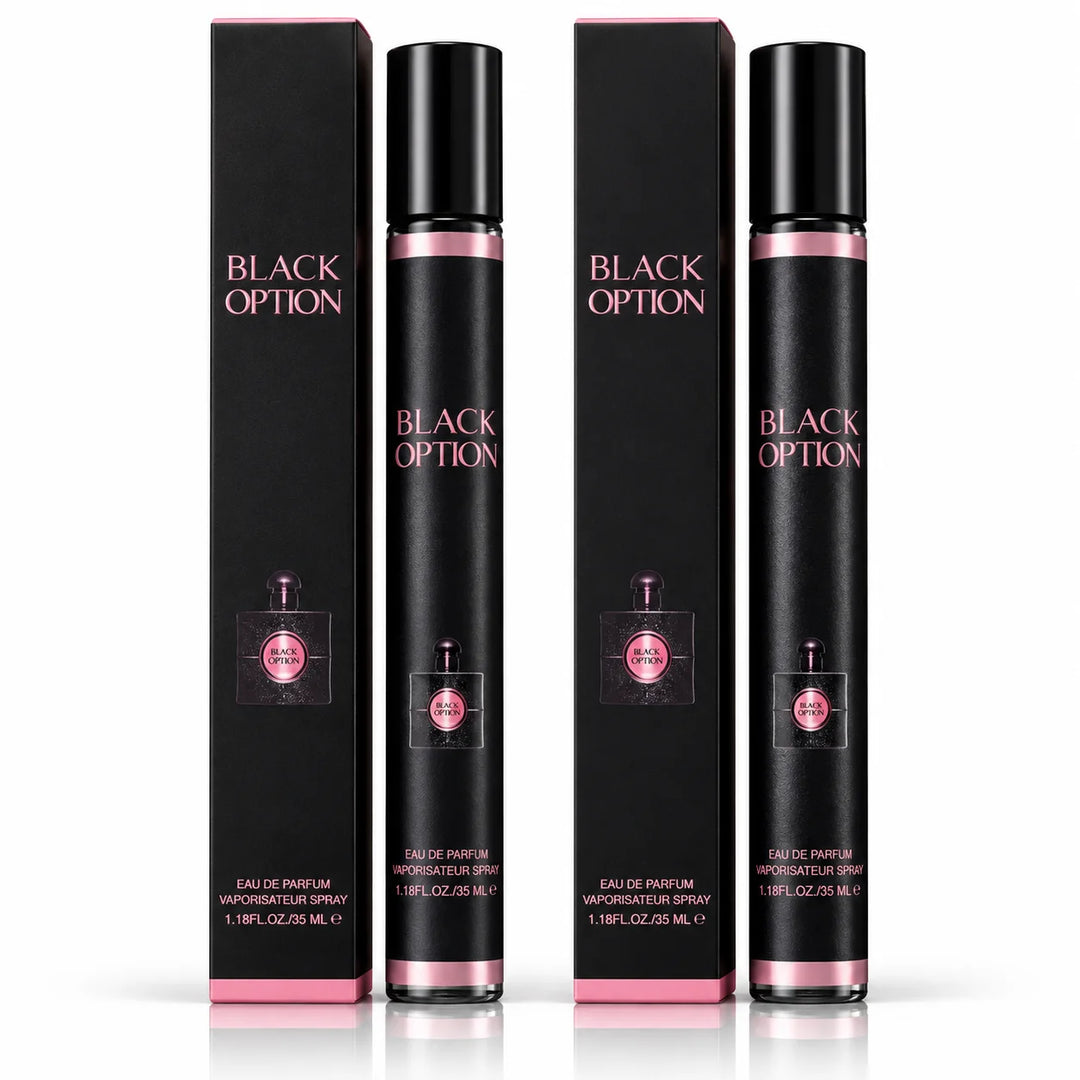Black Option Women’s Travel Perfume Spray – 2 Pack