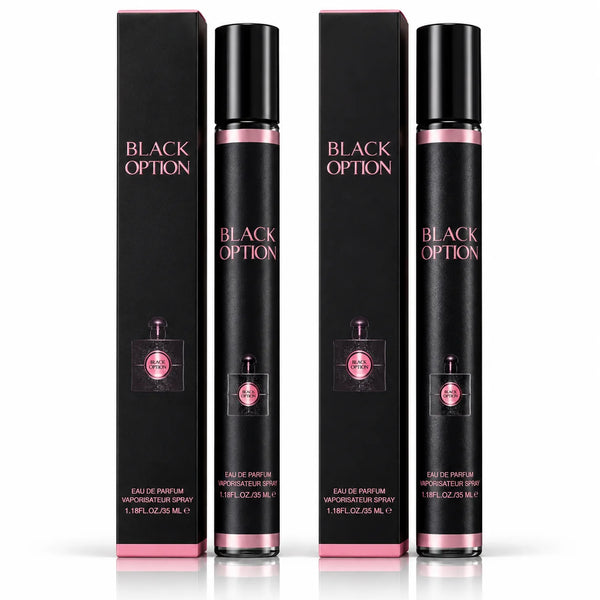 Black Option Women’s Travel Perfume Spray – 2 Pack