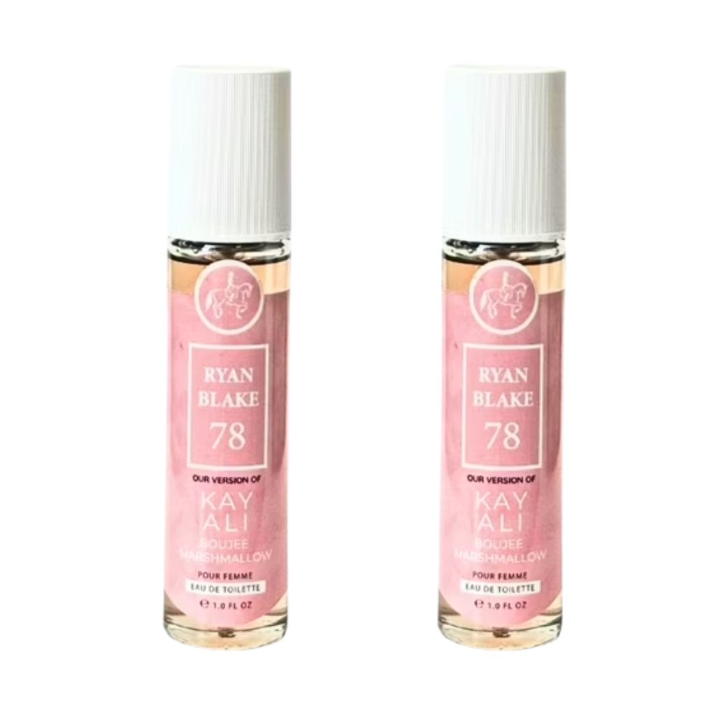 Blake 78 Kay Ali Women's Elegant Floral & Fruity Perfume 2-Pack Set - 1.0 Fl Oz Spray Bottles