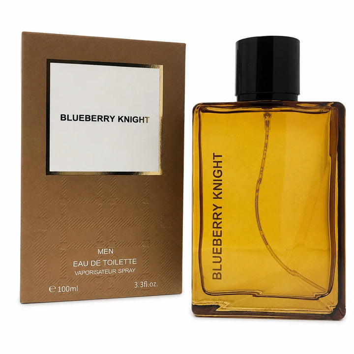 Blueberry Knight for Men | Unique 3.3 oz Fruity &amp; Woody EDT
