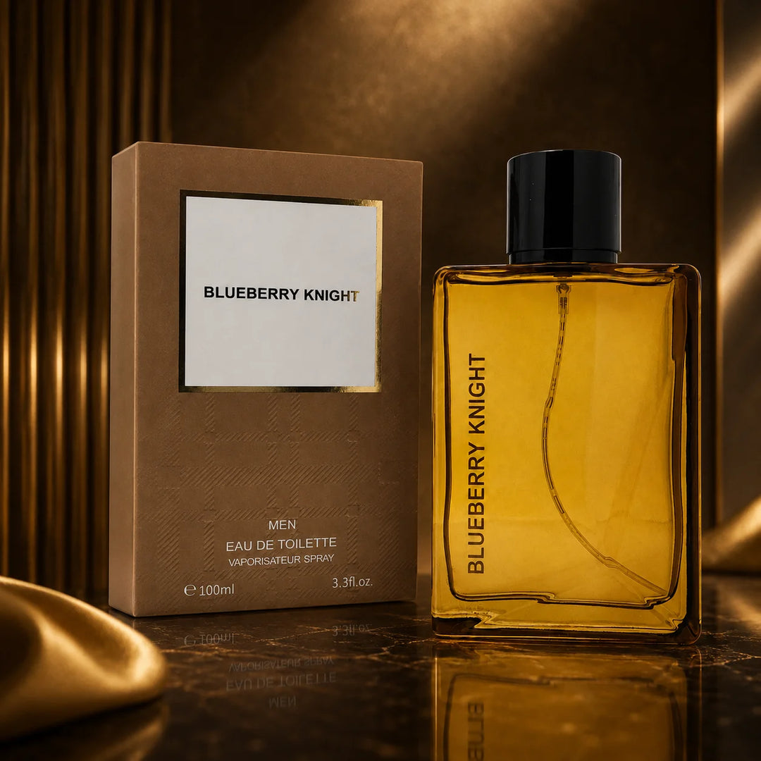 Blueberry Knight for Men | Unique 3.3 oz Fruity &amp; Woody EDT